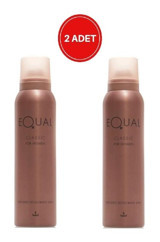 Hunca Equal Classic Sprey Kadın Deodorant 2x150 ml