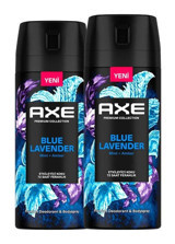 Axe Blue Lavender Sprey Erkek Deodorant 2x150 ml