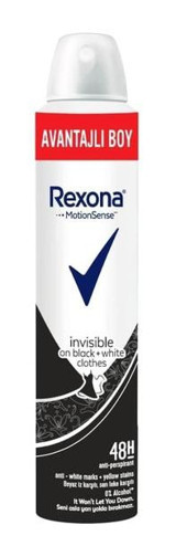 Rexona Black&White Invisible Sprey Kadın Deodorant 200 ml