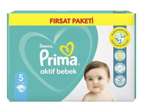 Prima 5 Numara Bantlı Bebek Bezi 46'lı