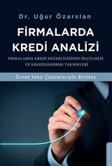 Firmalarda Kredi Analizi Uğur Özarslan Destek Yayınları