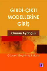 Girdi Çıktı Modellerine Giriş Osman Aydoğuş Efil Yayınevi Yayınları