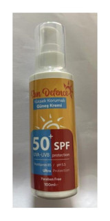 Alesta Sun Defence 50 Faktör Tüm Ciltler İçin Nemlendirici Suya Dayanıklı Yüz Güneş Kremi 100 ml