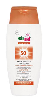 Sebamed 50 Faktör Tüm Ciltler İçin Nemlendirici Suya Dayanıklı Yüz Güneş Losyonu 150 ml