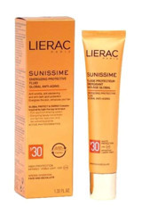 Lierac Sunissime Energizing Protective Fluid 30 Faktör Tüm Ciltler İçin Nemlendirici Suya Dayanıklı Yüz Güneş Kremi 40 ml