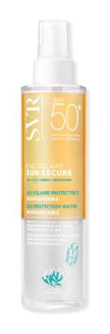 Svr Eau Solaıre Sun Secure 50 Faktör İçin Nemlendirici Suya Dayanıklı Yüz ve Vücut Güneş Kremi 200 ml