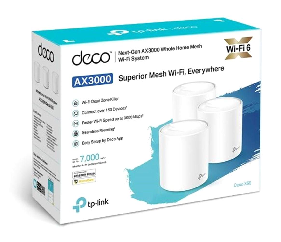 Tp-link DECO X60 2.4-5Ghz 574 Mbps - 2402 Mbps Kablosuz Mash Access Point