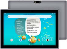 General Mobile E-Tab 20 64 GB Android Sim Kartlı 4 GB Ram 10.1 İnç Tablet Siyah