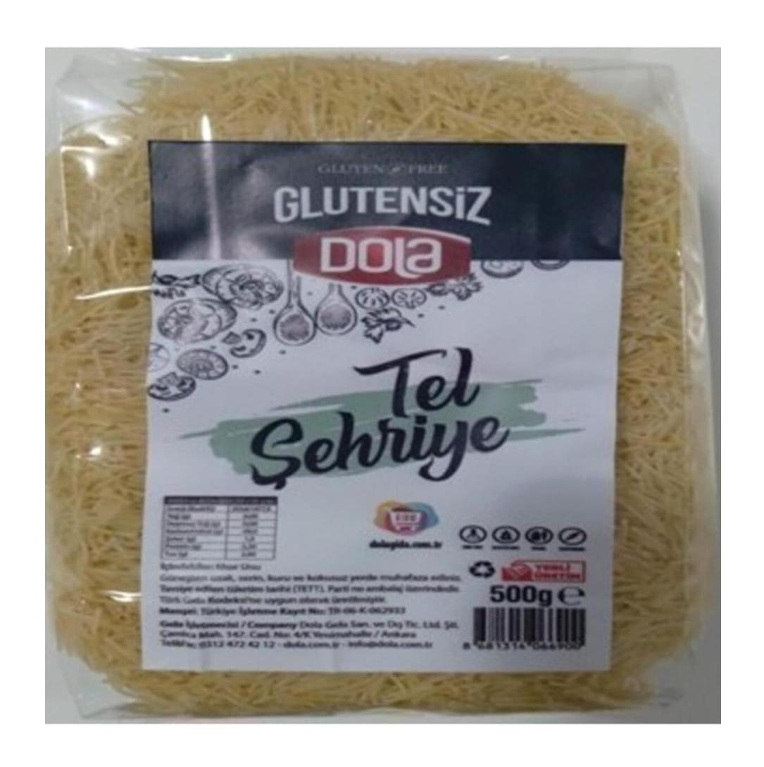 Dola Glutensiz Tel Şehriye Makarna 500 gr