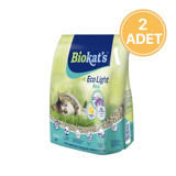 Biokat's Eco Light Topaklanan İnce Taneli Bentonit Kedi Kumu 2x5 lt