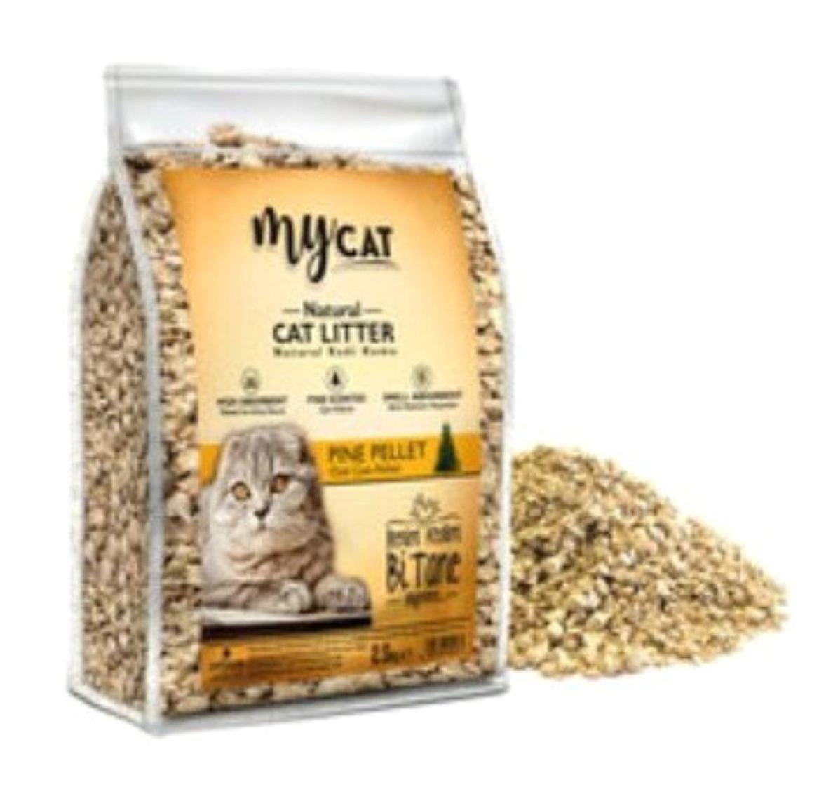 Mycat Kalın Taneli Pelet Kedi Kumu 2 kg