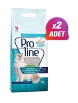 Proline Marsilya Sabun Kokulu Topaklanan İnce Taneli Bentonit Kedi Kumu 2x5 lt