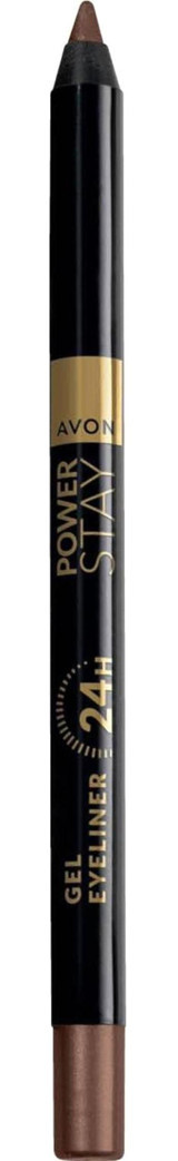 Avon Power Stay Suya Dayanıklı Pastel Chocolate Brown Kalıcı Kalın Uçlu Jel Eyeliner