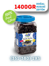 Mytat Tuzlu Salamura Siyah Zeytin Pet Kavanoz 1.4 kg