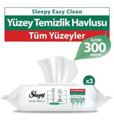 Sleepy 300 Yaprak Islak Mendil