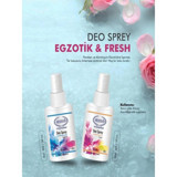 Ersağ Set Pudrasız Sprey Unisex Deodorant 2x50 ml