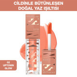 Maybelline New York Sunkisser 02 Uptown Glow Işıltılı Likit Allık