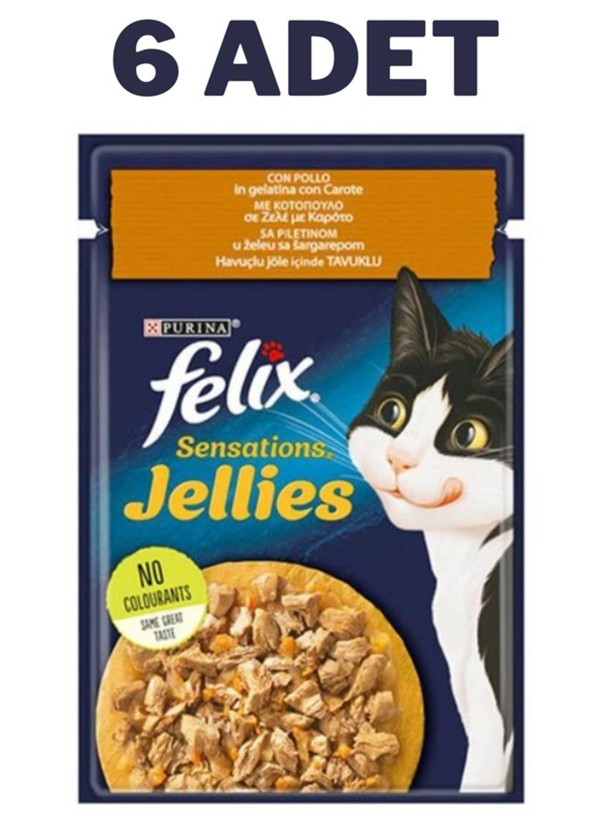 Purina Felix Sensations Yaş Kedi Maması