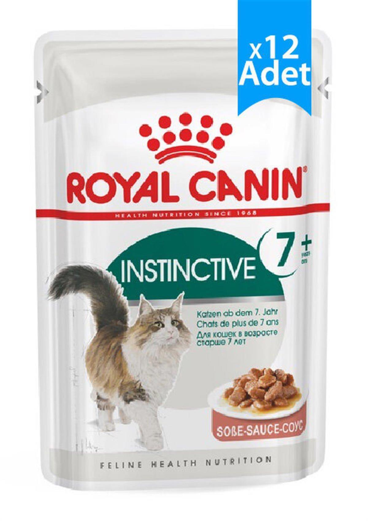 Royal Canin İnstinctive Et Yetişkin Yaş Kedi Maması 12x85 gr