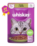 Whiskas Kuzu Eti Jöleli Yetişkin Yaş Kedi Maması 10x85 gr