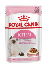 Royal Canin Kitten Tavuk Parça Etli Soslu Yavru Yaş Kedi Maması 5x85 gr