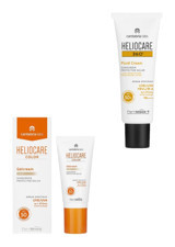 Heliocare Fluid Cream-Gelcream 50 Faktör Tüm Ciltler İçin Leke Karşıtı Nemlendirici Yağsız Suya Dayanıklı Yüz ve Vücut Güneş Kremi 50 ml