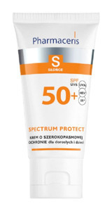 Pharmaceris Sun Protection 50 Faktör Tüm Ciltler İçin Nemlendirici Suya Dayanıklı Yüz Güneş Kremi 50 ml