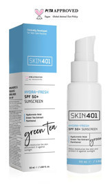 Skin401 50 Faktör Tüm Ciltler İçin Leke Karşıtı Nemlendirici Yağsız Suya Dayanıklı Yüz ve Vücut Güneş Kremi 50 ml