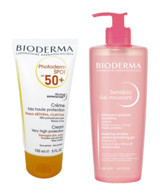 Bioderma Photoderm 50 Faktör Hassas Ciltler İçin Leke Karşıtı Nemlendirici Suya Dayanıklı Yüz Güneş Kremi 150 ml