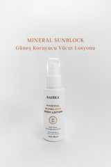 Radika Aromatherapy Sun 30 Faktör Tüm Ciltler İçin Leke Karşıtı Nemlendirici Yağsız Suya Dayanıklı Yüz ve Vücut Güneş Losyonu 50 ml