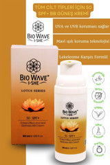 Bio Wave 50 Faktör Tüm Ciltler İçin Nemlendirici Suya Dayanıklı Yüz ve Vücut Güneş Kremi 50 ml