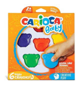 Carioca 6'lı Mum Pastel Boya Seti