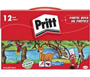 Pritt Pritt 12'li Çantalı Vinyl Ambalaj Pastel Boya