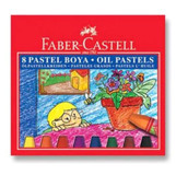 Faber-Castell Karton Kutu . 8 Renk Pastel Boya