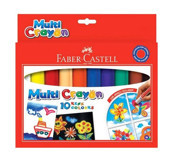 Faber-Castell Multi Crayon Pastel 10'lu Pastel Boya