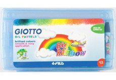 Gıotto Yağlı 12 Renk Pastel Boya