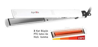 Aprilla AHS 2026 Dereceli 25 mm Seramik Saç Düzleştirici