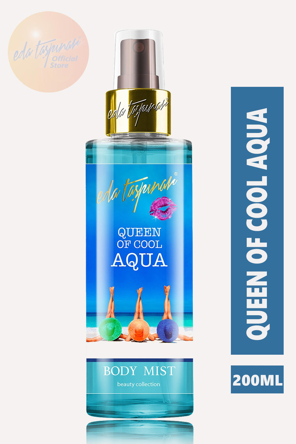 Eda Taşpinar Queen Of Cool Aqua Fresh Kadın Vücut Spreyi 200 ml