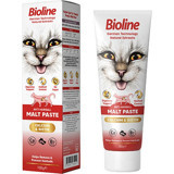 Bioline Anti-Hairball B Vitamini Tüy Dökme Yetişkin Kedi Vitamini Macun 2x100 gr