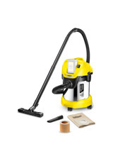 Karcher WD 3 Battery Premium 300 W Dikey Toz Torbalı Süpürge Sarı - Siyah