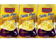 POLI Sütlü Muz Aromalı Içecek Tozu 3 Adet X 250 gram