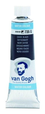 Talens Van Gogh 10 ml Tüp 735 Oxide Black Sulu Boya