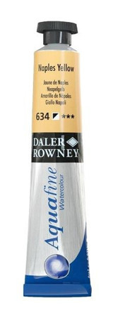 Daler Rowney Aquafine Tüp 8 ml Napless Yellow 634 Sulu Boya