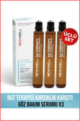 New Well Aydınlatıcı Kırışıklık Karşıtı Göz Altı Torba Karşıtı Gece Serumu 3x10 ml