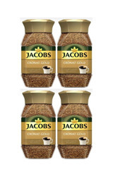 Jacobs Cronat Gold Kavanoz Granül Kahve 4x100 gr