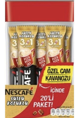 Nescafe 3ü1 Arada Kavanoz Granül Kahve 20x17.4 gr