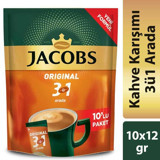 Jacobs 3ü1 Arada Paket Granül Kahve 10x16 gr