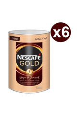 Nescafe Gold Teneke Granül Kahve 6x900 gr