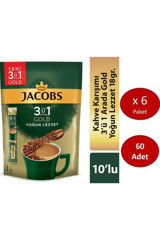Jacobs 3ü1 Arada Paket Granül Kahve 60x18 gr