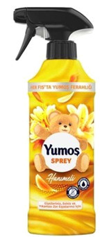 Yumoş Hanımeli Kokulu Sprey Çamaşır Parfümü 12x450 ml